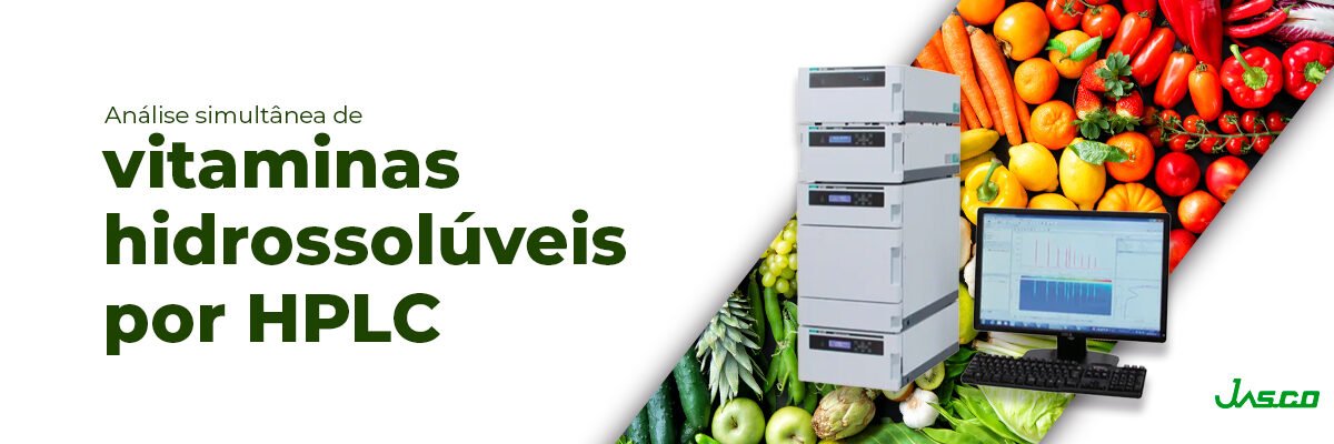 Análise simultânea de vitaminas hidrossolúveis por HPLC